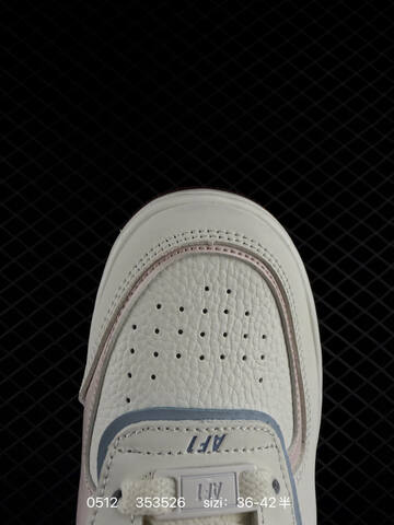 Nike Air Force 1 07 Sail Light Blue Pink Red Dark Brown EU 36-42 Lifestyle - Unisex (BS-71516)