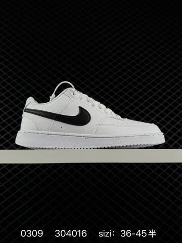 Nike Court Vision Low White Black White Olive Green White Burgundy White Leopard Print EU 36-45 Casual - Unisex (BS-72721)