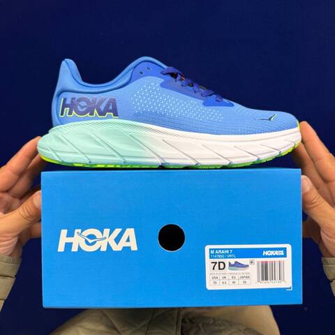 HOKA ONE ONE Arahi 7 White Black Blue Red Grey Running Shoe Running Sneakers BS-86829