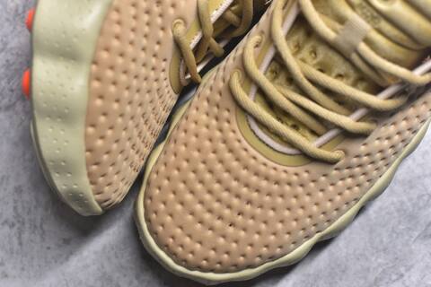 Nike Mind 002 Flyknit Khaki Gold Beige Silver Orange Sneaker BS-59795
