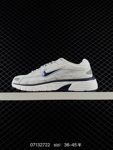 Nike P-6000 White Grey Olive Orange EU 36-45 Lifestyle - Unisex (BS-70259)