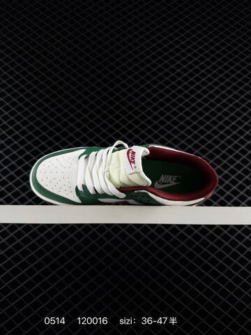 Nike Dunk Low SB White Green Red Gum EU 36-47 Skate - Unisex (BS-71458)
