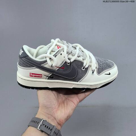 Nike Dunk SB Low Off White Grey Black Red EU 36 45 Skate Shoe EU 36-45 - Unisex BS-60513