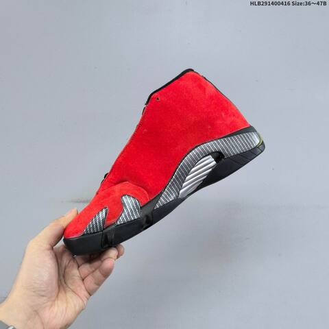 Jordan Air Jordan 14 Retro Bred White Black Red EU 36-47 Basketball - Unisex (BS-66164)