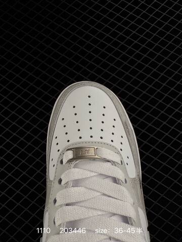 Nike Air Force 1 Low White Light Grey EU 36-45 Lifestyle - Unisex BS-74268
