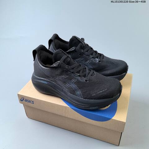 ASICS Gel-Nimbus 27 Black Red Mint White EU 36-45 Running Shoe Running Sneakers - Unisex (BS-69137)