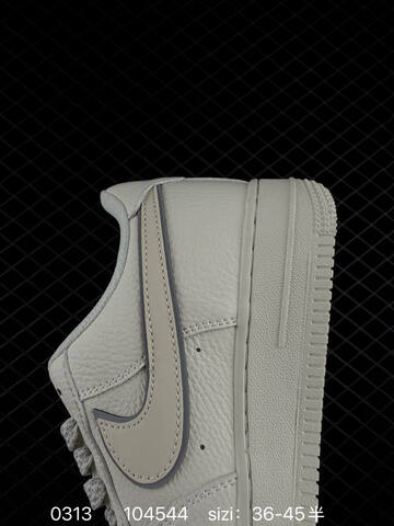 Nike Air Force 1 Low White Grey EU 36-45 Lifestyle - Unisex (BS-72673)