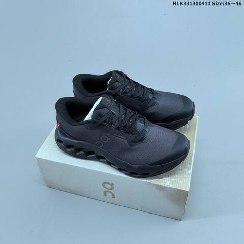 On Cloudsurfer Trail 2 WP Grey Pink Black White EU 36-46 Trail Shoe Trail Running Sneakers - Unisex (BS-69623)