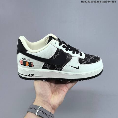 Nike Air Force 1 07 Low Off White Red Blue Black EU 36-45 Sneaker - Unisex BS-61121