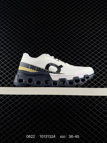 On Running Cloudmonster 2 White Navy Gold EU 36-45 Running Shoe Running Sneakers Unisex BS-85136
