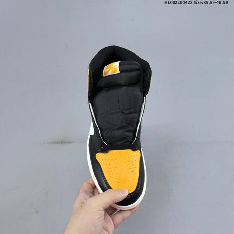 Jordan Air Jordan 1 High OG Taxi Black White 35 5-48 5 Basketball - Unisex (BS-66076)