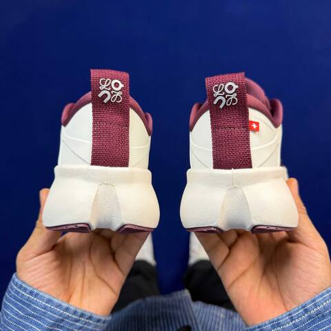 LOEWE x On Cloudsol Burgundy Off White Running Shoe Running Sneakers (BS-86759)