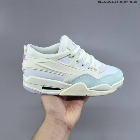 Jordan Air Jordan 4 RM SP White Gray Black 36 48 5 Lifestyle - Unisex (BS-66966)