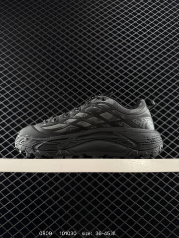 HOKA ONE ONE Mafate Three 2 TS Black Grey EU 36-45 Trail Shoe Trail Running Sneakers - Unisex (BS-86502)
