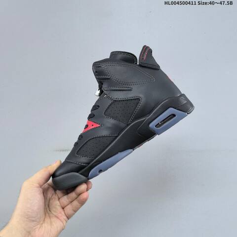Jordan Air Jordan 6 Retro Bin 23 Black Red EU 40-47 5 Basketball - Men's (BS-66242)