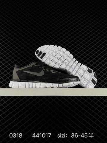 Nike Free Run 3 0 Black Gray White EU 36-45 Running - Unisex (BS-72621)