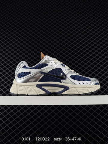 Nike V5 RNR Silver White Navy Blue 36-47 5 Running - Unisex (BS-73357)