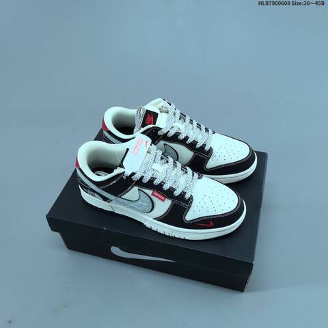 Nike Dunk SB Low White Red Black Yellow EU 36-45 Skate Shoe - Unisex (BS-59952)