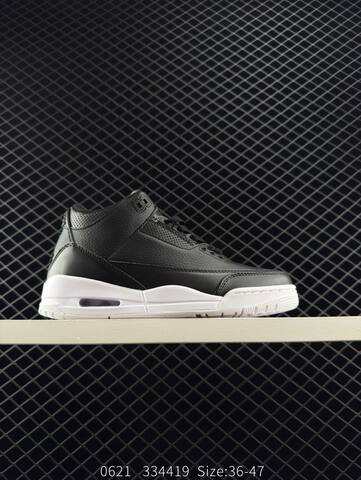 Jordan Air Jordan 3 Retro HV8571 100 Black White EU 36-47 Basketball Shoe - Unisex BS-81171