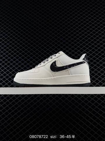Nike Air Force 1 07 Off White Black EU 36-45 Lifestyle - Unisex (BS-69896)