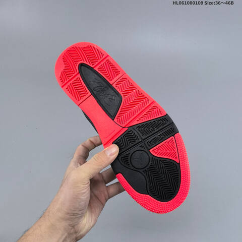 Jordan Flight Court Black Red 36 46B Basketball - Women's (BS-67038)