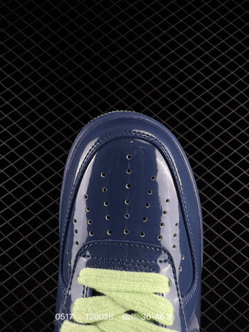 Nike Air Force 1 07 LV8 Navy Blue Purple Lime Green EU 36-46 Lifestyle - Unisex (BS-71396)