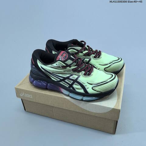 ASICS Gel-Quantum 360 VIII Black Purple EU 40-45 Running Shoe Running Sneakers - Men's (BS-69011)