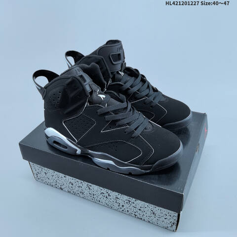 Jordan Air Jordan 6 Retro OG Black Infrared EU 40-47 Basketball - Men's (BS-67234)