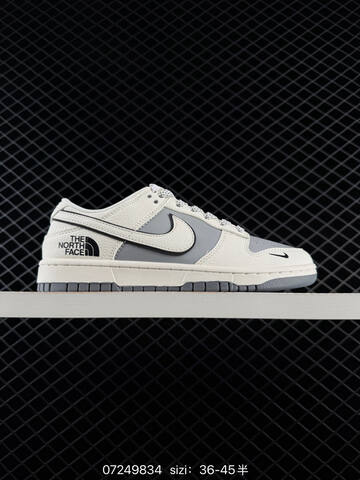 Nike SB Dunk Low Off White Grey Black Red EU 36-45 Skate - Unisex (BS-70101)
