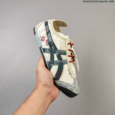 Onitsuka Tiger Mexico 66 CNY Cream Dark Green Red Black EU 36-45 Sneaker Casual Sneakers - Unisex (BS-69159)