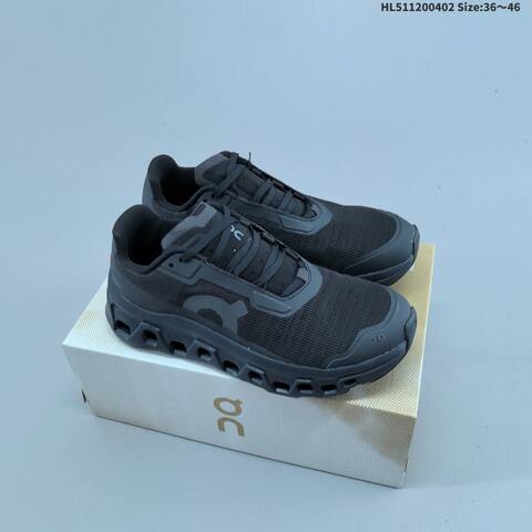 On Running Cloudmonster Void Black White EU 36-46 Running Shoe Running Sneakers - Unisex BS-69647