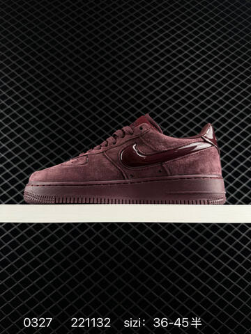 Nike Air Force 1 07 Burgundy Pink EU 36-45 Lifestyle - Unisex (BS-72419)