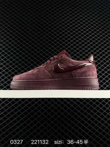 Nike Air Force 1 07 Burgundy Pink EU 36-45 Lifestyle - Unisex BS-72419