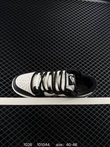 Nike SB Dunk Low Pro Black White Olive EU 40-46 Skate - Men's (BS-74552)