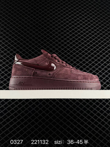 Nike Air Force 1 07 Burgundy Pink EU 36-45 Lifestyle - Unisex (BS-72419)