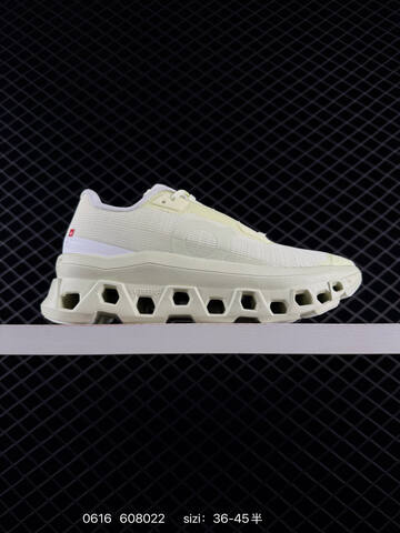 On Running Cloudmonster 2 Beige Mauve White Or Pink Black White EU 36-45 Running Shoe Running Sneakers - Unisex (BS-85157)