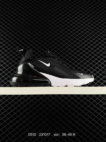 Nike Air Max 270 AH8050-005 Black White Yellow Red Teal EU 36-45 Running - Unisex (BS-71550)