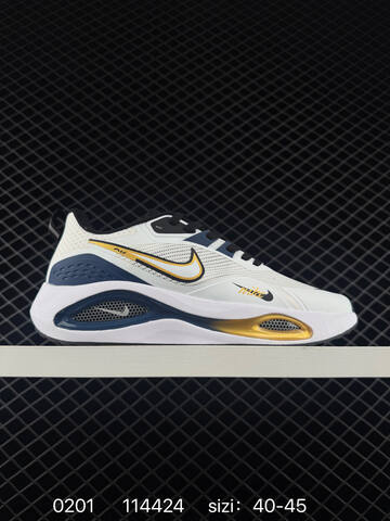 Nike Zoom Winflo White Black Blue Yellow EU 40-45 Running - Men's (BS-72860)