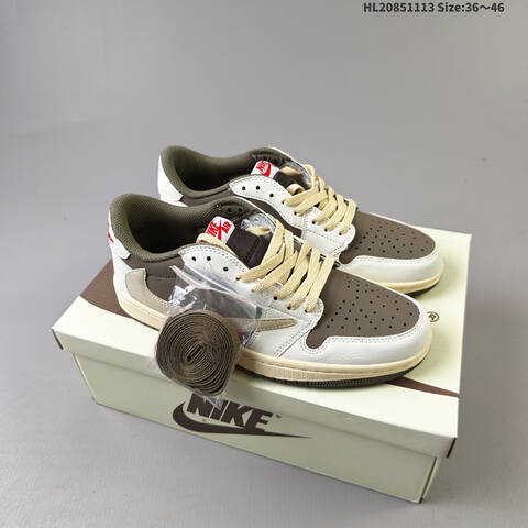 Nike Air Jordan 1 Low OG Black White EU 36-46 Casual - Unisex BS-63799
