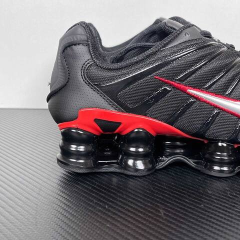 Nike Shox TL Black Red Silver Running (BS-87029)