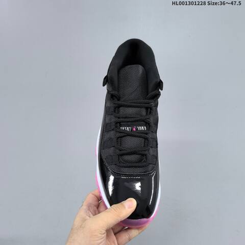 Jordan Air Jordan 11 Retro Black Pink White EU 36-47 5 Basketball - Unisex (BS-67223)
