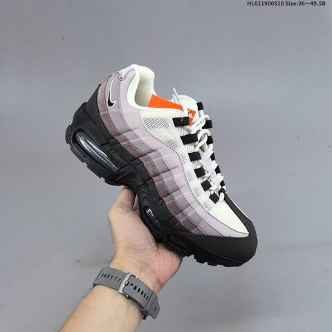 Nike Air Max 95 OG Off White Light Purple Mauve Black Clear EU 36 49 5 Running Shoe EU 36-49 - Unisex BS-59894