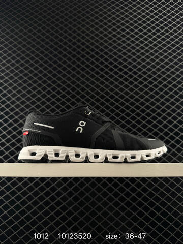On Cloud 5 Grey Black White EU 36-47 Running Shoe Running Sneakers - Unisex (BS-85484)