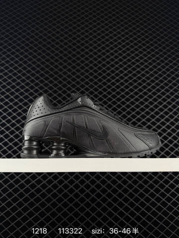 Nike Shox R4 Multiple Colorways Shown Triple Black Triple White Silver Black With Blue Shox EU 36-46 5 Casual - Unisex (BS-73604)