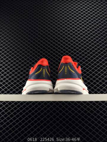 HOKA ONE ONE Bondi 9 Navy Blue Red Yellow White EU 36-46 Running Shoe Running Sneakers - Unisex (BS-86596)