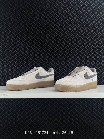 Nike Air Force 1 Low x Reigning Champ Light Grey Gum EU 36-45 Lifestyle - Unisex (BS-74136)