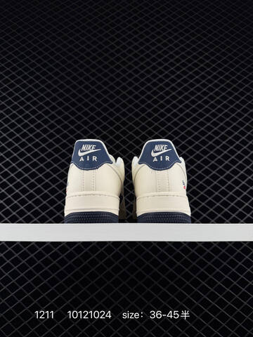 Nike Air Force 1 Low Cream Navy Red EU 36-45 Lifestyle - Unisex (BS-73764)