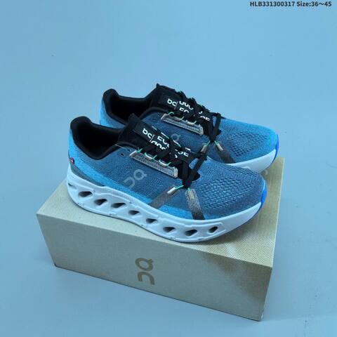 On Cloudeclipse Black White EU 36-45 Running Shoe Running Sneakers - Unisex (BS-69671)