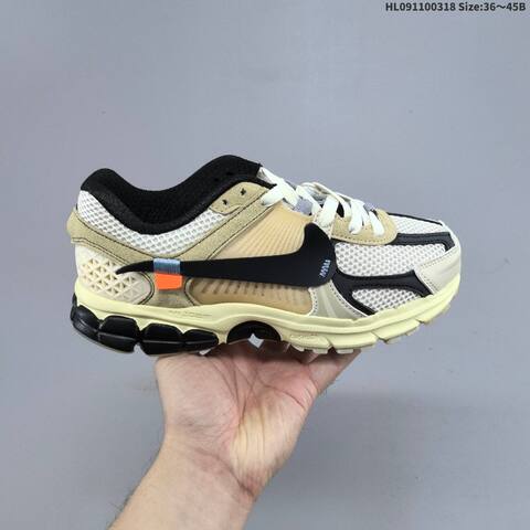 Nike Zoom Vomero 5 Beige Black Cream Orange Blue EU 36-45 Running Shoe - Unisex BS-61274