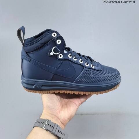 Nike Air Force 1 Duckboot Black Navy Gum EU 40-45 Boot - Men s BS-60201